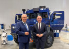 Innenminister Joachim Herrmann und österreichischer Innenminister Gerhard Karner