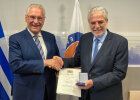 Innenminister Joachim Herrmann und Minister für Katstrophenschutz Christos Stylianides