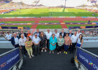 Gruppenbild im Stadion
