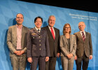 Gruppenbild mit Innenminister Joachim Herrmann