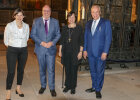 Generalsekretärin Dr. Kristin Jahn, Nürnbergs Bürgermeister Christian Vogel, Regionalbischöfin Elisabeth Hann von Weyhern und Innenminister Joachim Herrmann in Kirche
