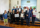 Gruppenfoto der Preisträgerinnen und Preisträger