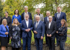 Gruppenfoto der Sportministerinnen und -ministern sowie Sportsenatorinnen und -senatoren der Bundesländer sowie Bundesinnenministerin Faeser