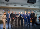 Gruppenfoto mit Ministerpräsident Dr. Markus Söder, Innenminister Joachim Herrmann, Kultusminister Prof. Dr. Michael Piazolo und Nürnbergs Oberbürgermeister Marcus König und weiteren Personen