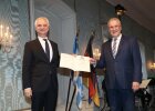 Innenminister Joachim Herrmann und neuer Präsident der Regierung von Oberbayern Dr. Konrad Schober