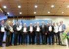 Gruppenfoto mit Geehrten