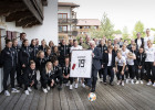 25. Mai 2019: Bayerns Innen- und Sportminister Joachim Herrmann besucht gemeinsam mit Bundespräsident Dr. Frank-Walter Steinmeier das Trainingslager der Deutschen Fußballnationalmannschaft der Frauen in Grassau und spricht mit Vertreterinnen und Vertretern des Deutschen Fußball-Bundes (DFB).