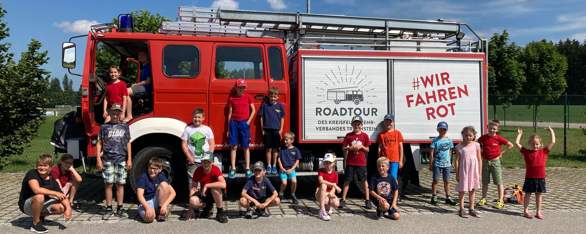 Kreisfeuerwehrverband Traunstein Roadtour #wirfahrenrot