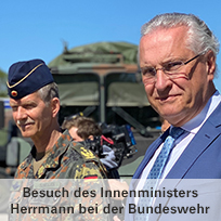 Kachel Besuch M Bundeswehr
