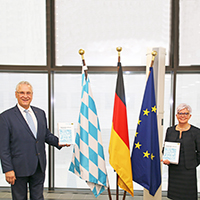 Pressekonferenz Statistisches Jahrbuch 2020 Innenminister Joachim Herrmann